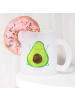 Mr. & Mrs. Panda Kaffeebecher Avocado Glücklich ohne Spruch in Transparent