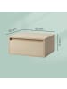VASAGLE Nachttisch Kailyn in Beige - (B)40.1 x (H)18.1 x (T)35.1 cm
