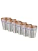 Butlers Butlers Kaffeetasse BERGAMO 6er-Set in Taupe