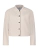 BETTY & CO Blouson mit Rippbündchen in Bright Cream Melange