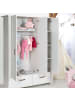 roba Kleiderschrank Mila 3-türig mit 2 Schubladen & Soft-Close-Technik