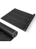 COSTWAY Unkrautvlies 50x1m-60 g/m² in Schwarz