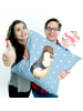 Mr. & Mrs. Panda Sofakissen Wenn Papa es nicht reparieren kann, ... in Blau Pastell