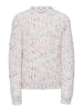KIDS ONLY Strickpullover 'Ludi Life' in weiß