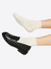 Nur Die  Basicsocken Glamour in beige/lurex