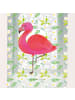 Mr. & Mrs. Panda Gartenlaterne Flamingo Classic ohne Spruch in Transparent