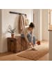 relaxdays Sitzbank in Vintagebraun - (B)100 x (H)46 x (T)40 cm