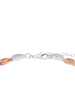 Amor Armband Silber 925, rhodiniert+rosévergoldet in Bicolor