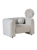 Beliani Sessel LEIREN in Beige - (W) 110 x (H) 66 x (L) 87 cm