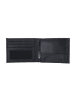 oxmox Leather Geldbörse RFID Schutz Leder 11 cm in schwarz-windrose 2.0