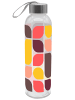 Geda Labels Trinkflasche Retro Muster in Gelb - 500ml