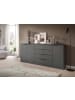 ebuy24 Sideboard Kopenhagen Anthrazit 185 x 35 cm