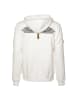 Roberto Geissini Cross-Wings Sweatjacke Offwhite