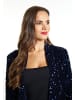 faina Damen Blazer Mit Pailletten in Marine