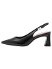 Tamaris Slingpumps in BLACK LEATHER