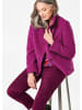 GOLDNER Elegante Kurzjacke mit Stehkragen in beere