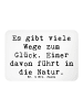 Mr. & Mrs. Panda Magnet Spruch Geborgenheit Natur mit Spruch in Weiß