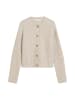 Marc O'Polo Cardigan regular in chalky mauve melange