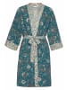 LASCANA Kimono in rauchblau-ecru