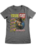 Garfield Shirt "True Cat Cases Cover Girly Tee" in Grau