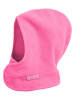 Playshoes Fleece-Schalmütze mit Klettverschluß in Pink