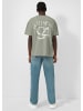 QS T-Shirt in 61D0_olivgrün