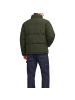 Jack and Jones JJESOHO Puffer Collar AW26 SN in Grün