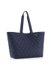 Reisenthel Classic - Shopper XL 62 cm (rhombus olive) in rhombus midnight gold