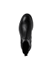 Tamaris Chelsea-Stiefeletten aus Leder Schwarz