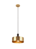 Licht-Erlebnisse Pendelleuchte (B)30 x (L)30 x (T)22 cm in Schwarz Gold