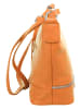 Cluty Umhängetasche echt Leder in orange