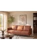 Beliani 3-Sitzer Sofa CILENS in Braun/Grau - (W) 212 x (H) 93 x (L) 73 cm