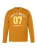 Men Plus Kurzarm T-Shirt in helles haselnuss