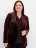 sheego Jackenblazer in bordeaux