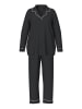 Ulla Popken Pyjama in schwarz
