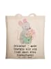 Mr. & Mrs. Panda Tragetasche Erzieher Energie mit Spruch in Creme