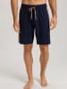Hanro Pyjamashorts Night & Day in deep navy