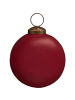 IB Laursen Weihnachtskugel aus Glas in rot