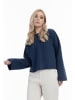 DreiMaster Vintage Damen Oversize Sweatshirt in Marine