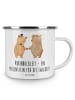 Mr. & Mrs. Panda Kaffeebecher 40. Hochzeitstag Rubinhochzeit mit... in Weiß