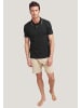 Jockey Poloshirts Pique Polo in Schwarz