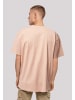 F4NT4STIC Heavy Oversize T-Shirt SELF CARE OVERSIZE TEE in amber