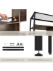 tectake Standregal mit 5 Ebenen, inklusive Kippschutz, 75 x 31 x 170,5 cm