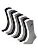 HEAD Socken 12er Pack in Grau/Weiß/Schwarz