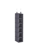 relaxdays Kleiderschrank-Hängeregal in Grau - (B)15 x (H)99 x (T)30 cm