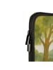 Mr. & Mrs. Panda Laptop Tasche Hund Flauschig Design mit Spruch in Weiß