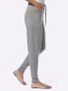 Sieh an! Strickhose in grau-meliert