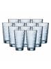 Ritzenhoff & Breker 12er Set Longdrinkgläser Favo in Blau 400 ml