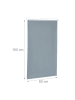 relaxdays Thermorollo in Grau - (B)80 x (H)160 cm