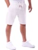 RESLAD Baumwollhose Freizeithose kurz in weiß